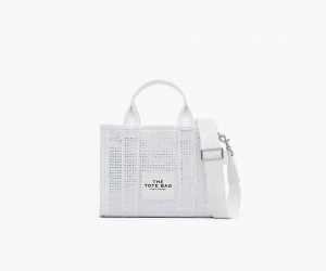 Marc Jacobs The Crystal Canvas Small White | USA_MJ90496