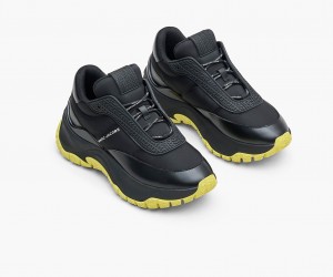 Marc Jacobs The Lazy Runner Black / Yellow | USA_MJ13158