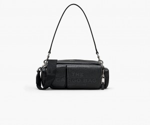 Marc Jacobs The Leather Cargo Black | USA_MJ56588