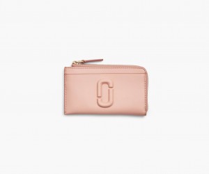 Marc Jacobs The Leather J Marc Top Zip Rose | USA_MJ38191