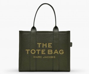 Marc Jacobs The Leather Large Black Yellow | USA_MJ49015