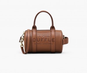 Marc Jacobs The Leather Mini Duffle Brown | USA_MJ90162