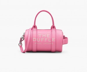 Marc Jacobs The Leather Mini Duffle Pink | USA_MJ16867