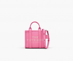 Marc Jacobs The Leather Mini Tote Pink | USA_MJ40539