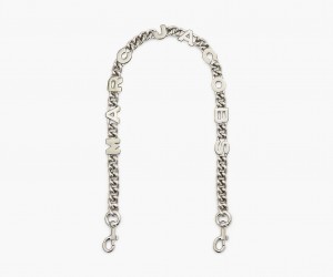 Marc Jacobs The Logo Chain Shoulder Silver | USA_MJ14747