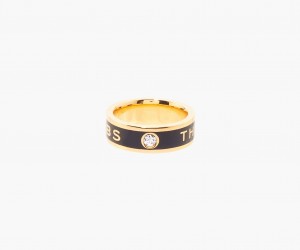 Marc Jacobs The Medallion Black / Gold | USA_MJ55540