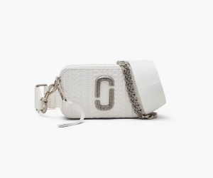 Marc Jacobs The Monogram Debossed Snapshot White | USA_MJ86200