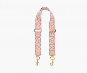 Marc Jacobs The Outline Logo Webbing Rose Multicolor | USA_MJ57137