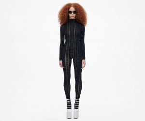 Marc Jacobs The Seamless Catsuit Black | USA_MJ86109