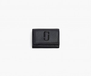 Marc Jacobs The Utility Snapshot Dtm Mini Trifold Black | USA_MJ93265