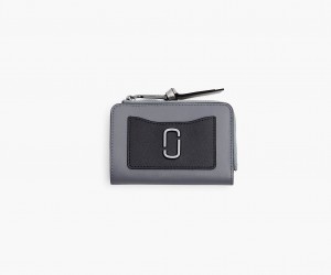 Marc Jacobs The Utility Snapshot Slim Bifold Grey Multicolor | USA_MJ45978