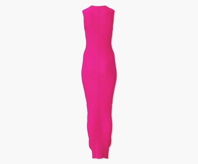 Marc Jacobs Fine Ribbed Merino Twisted Pink | USA_MJ59394