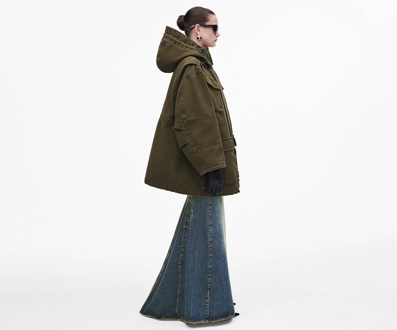 Marc Jacobs Oversized Cargo Canvas Green | USA_MJ12729