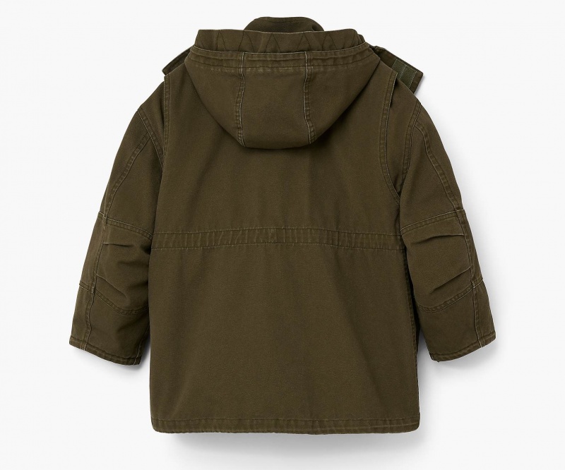 Marc Jacobs Oversized Cargo Canvas Green | USA_MJ12729