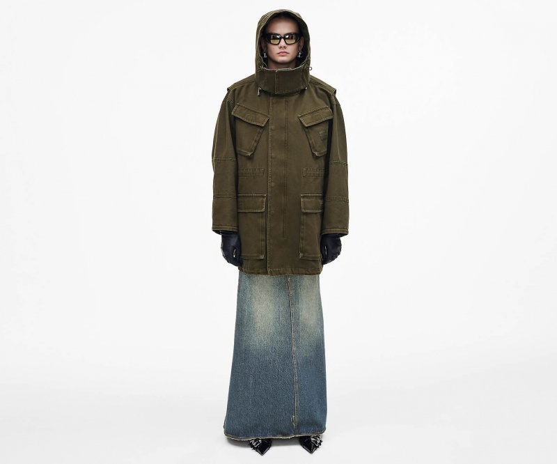 Marc Jacobs Oversized Cargo Canvas Green | USA_MJ12729