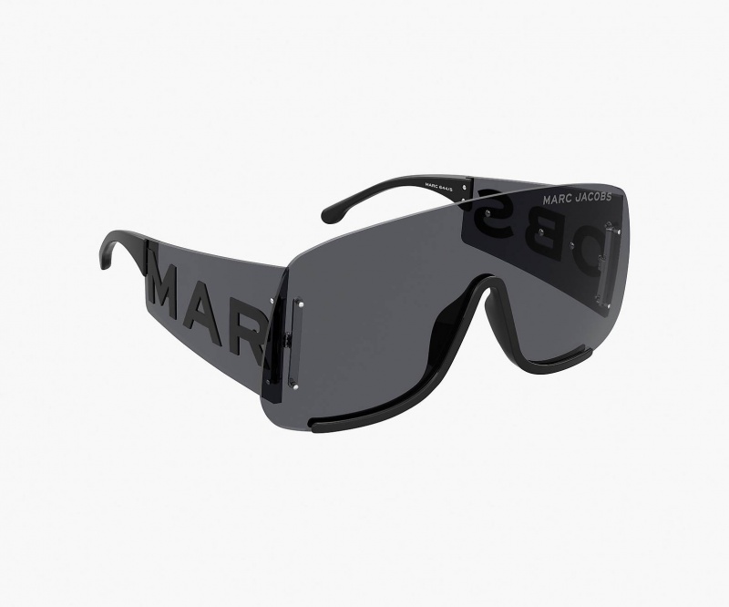 Marc Jacobs Runway Monogram Shield Black | USA_MJ90530