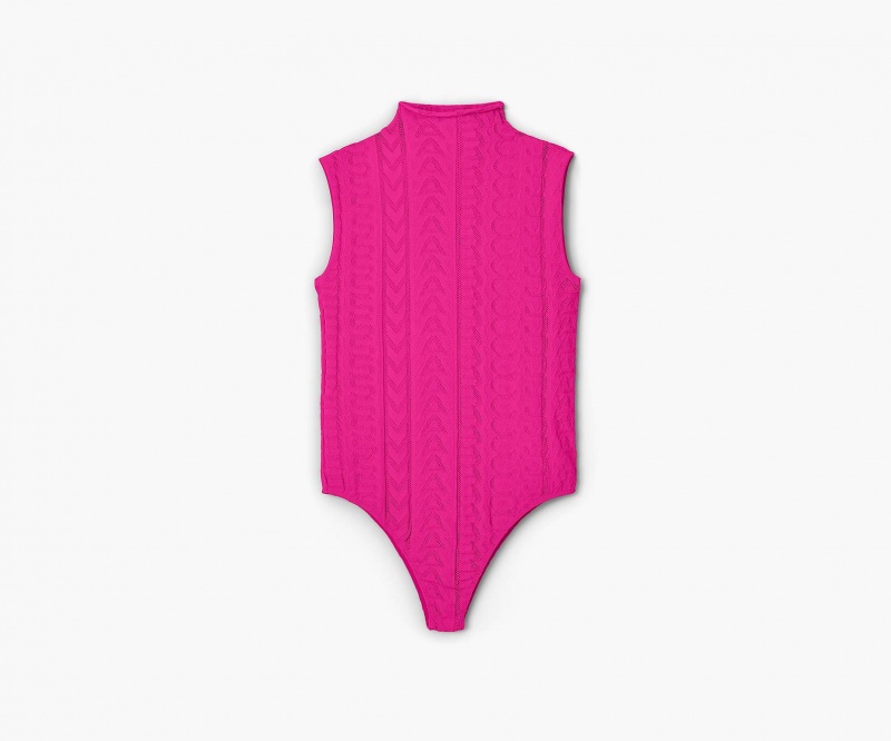 Marc Jacobs Seamless Monogram Bodysuit Pink | USA_MJ25218