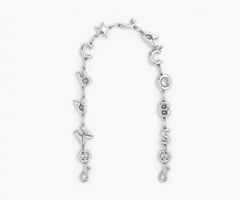 Marc Jacobs The Bubble Chain Shoulder Silver | USA_MJ20425