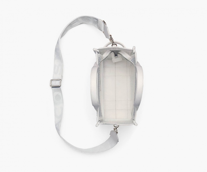 Marc Jacobs The Crystal Canvas Small White | USA_MJ90496