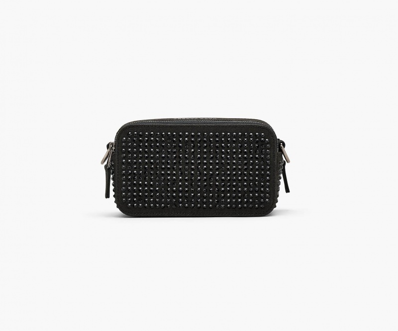 Marc Jacobs The Crystal Canvas Snapshot Black | USA_MJ29219