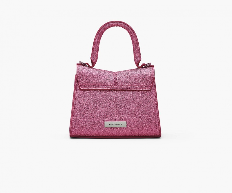 Marc Jacobs The Galactic Glitter St. Marc Mini Top Handle Pink | USA_MJ24933