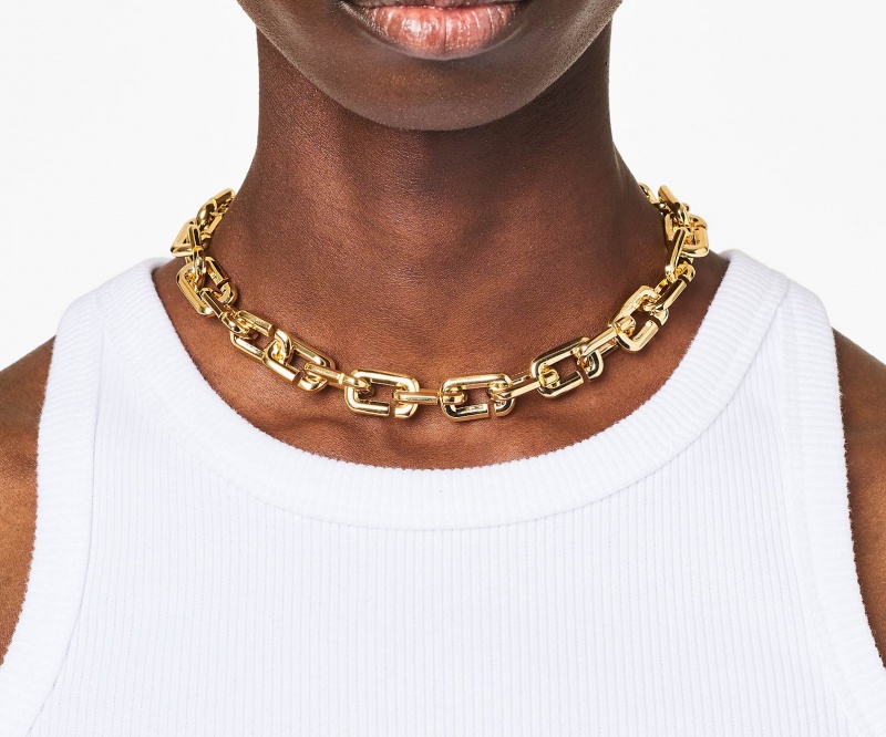 Marc Jacobs The J Marc Chain Link Gold | USA_MJ23637