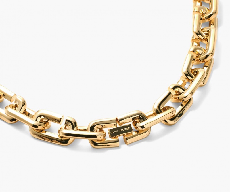 Marc Jacobs The J Marc Chain Link Gold | USA_MJ23637