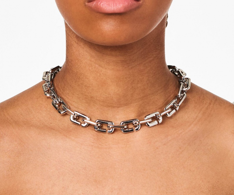 Marc Jacobs The J Marc Chain Link Silver | USA_MJ33021