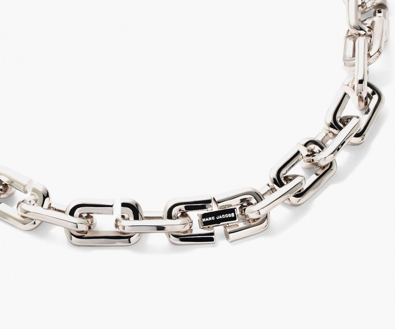 Marc Jacobs The J Marc Chain Link Silver | USA_MJ33021