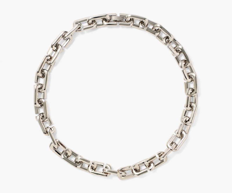 Marc Jacobs The J Marc Chain Link Silver | USA_MJ33021