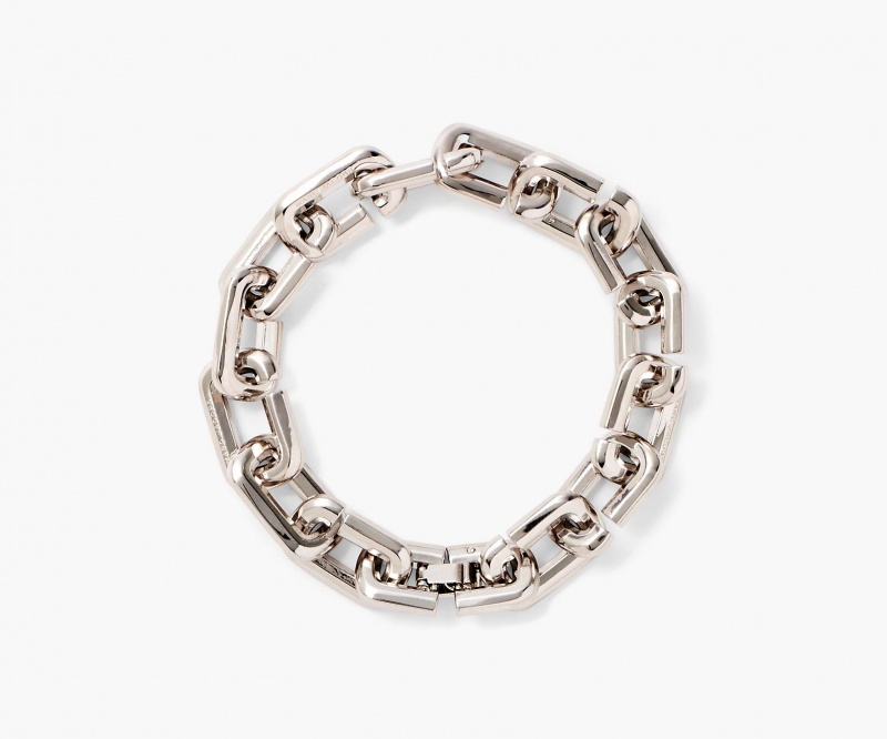 Marc Jacobs The J Marc Chain Link Silver | USA_MJ30600