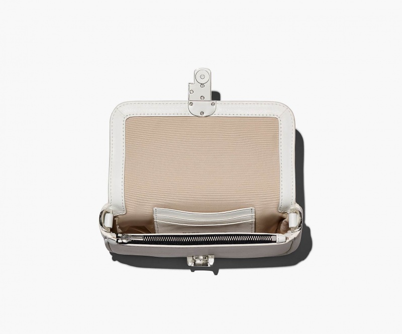 Marc Jacobs The J Marc Mini Shoulder White / Silver | USA_MJ88319