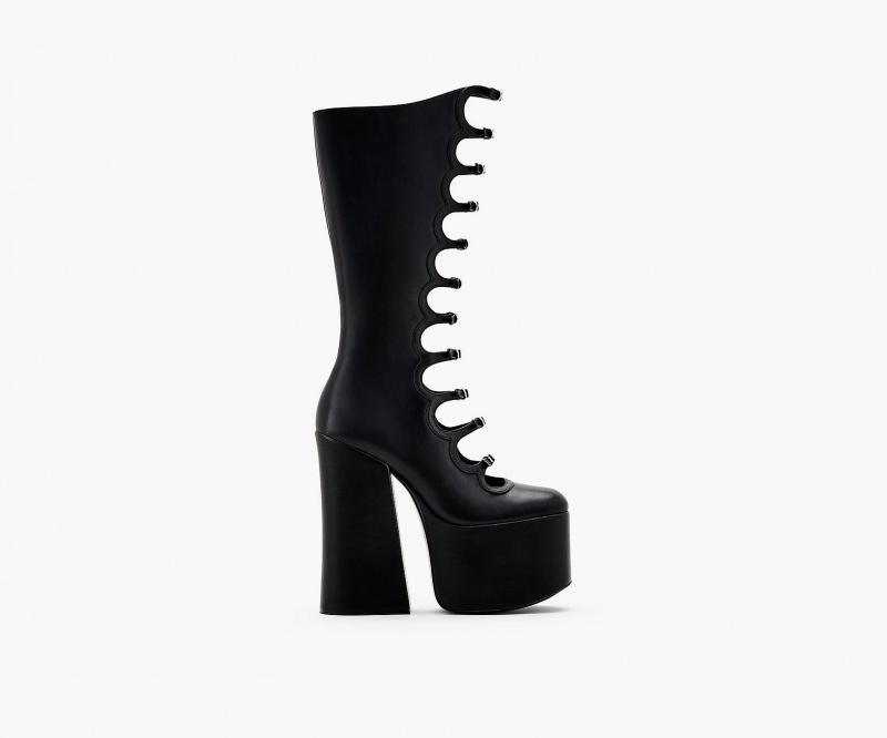 Marc Jacobs The Kiki Knee-High Black | USA_MJ50972