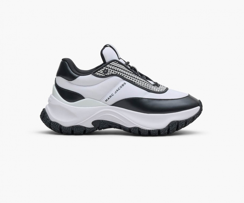 Marc Jacobs The Lazy Runner White / Black | USA_MJ72356