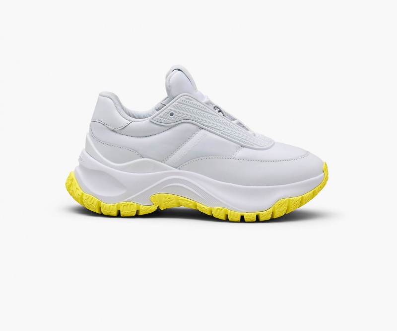 Marc Jacobs The Lazy Runner White / Yellow | USA_MJ52296