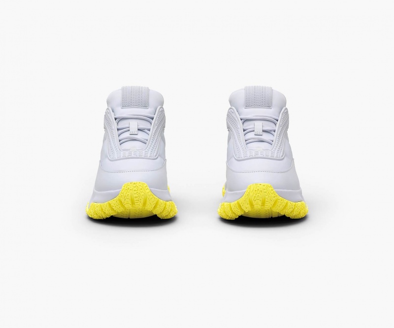 Marc Jacobs The Lazy Runner White / Yellow | USA_MJ52296