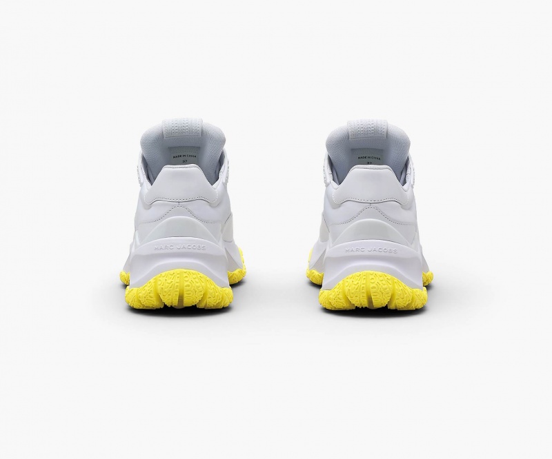 Marc Jacobs The Lazy Runner White / Yellow | USA_MJ52296