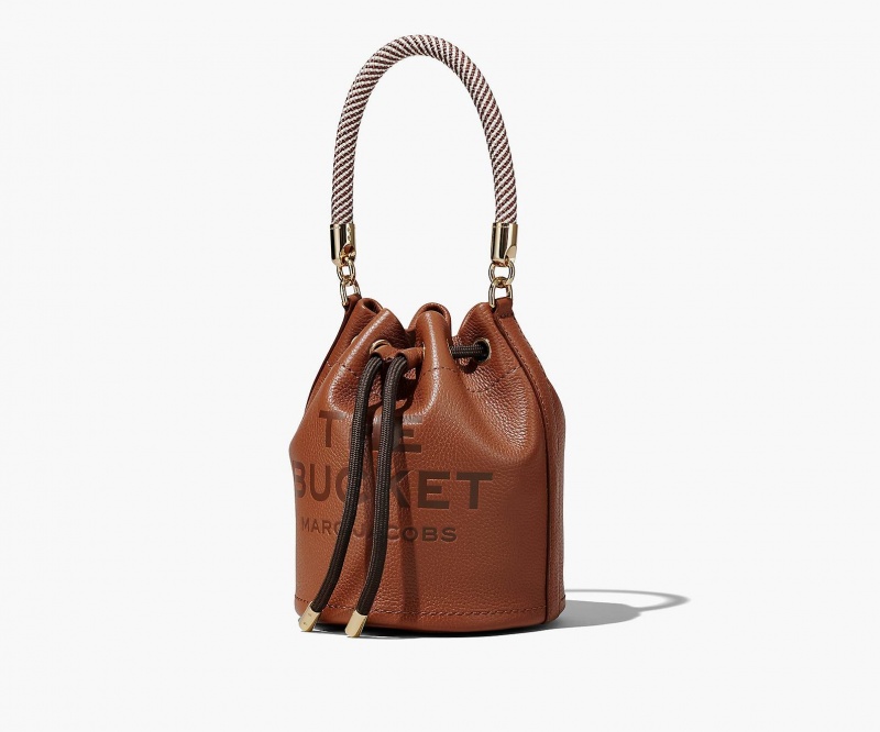 Marc Jacobs The Leather Bucket Brown | USA_MJ49636