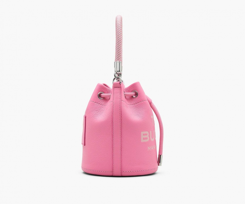 Marc Jacobs The Leather Bucket Pink | USA_MJ80099