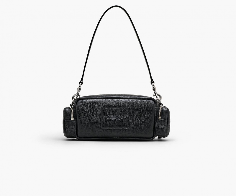 Marc Jacobs The Leather Cargo Black | USA_MJ56588