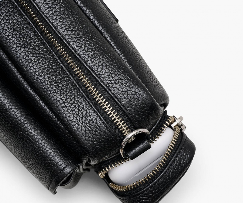 Marc Jacobs The Leather Cargo Black | USA_MJ56588