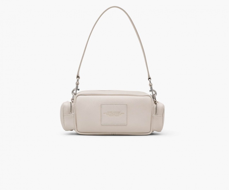 Marc Jacobs The Leather Cargo Silver | USA_MJ27419