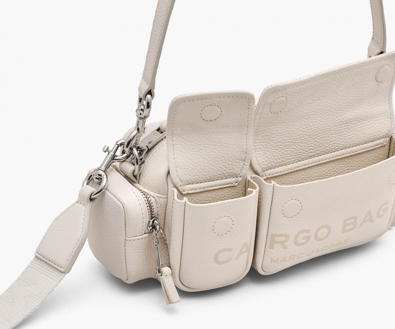 Marc Jacobs The Leather Cargo Silver | USA_MJ27419