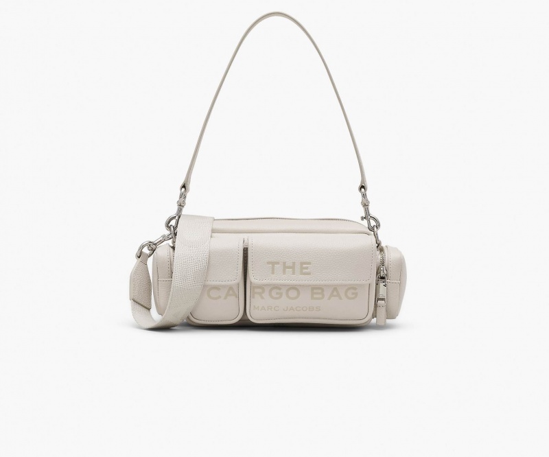 Marc Jacobs The Leather Cargo Silver | USA_MJ27419