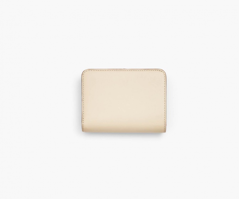 Marc Jacobs The Leather J Marc Mini Compact White | USA_MJ87574