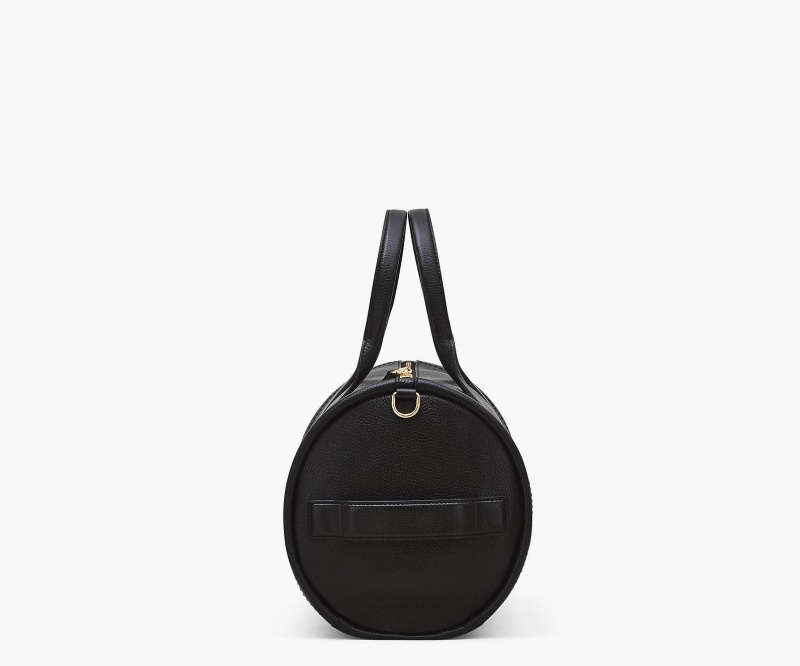 Marc Jacobs The Leather Large Duffle Black | USA_MJ63574