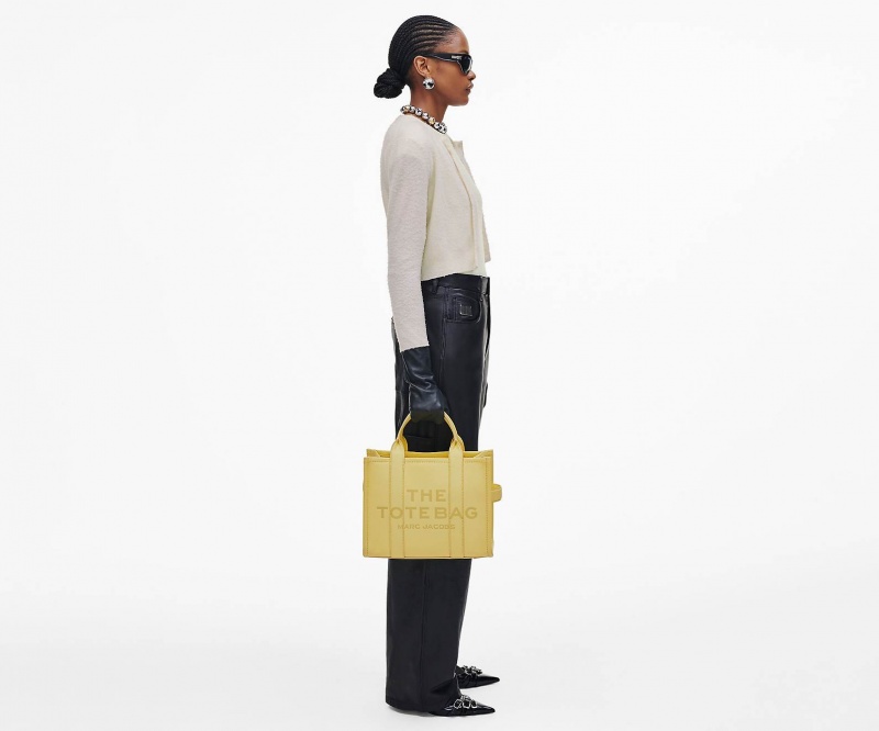 Marc Jacobs The Leather Medium Yellow | USA_MJ41729