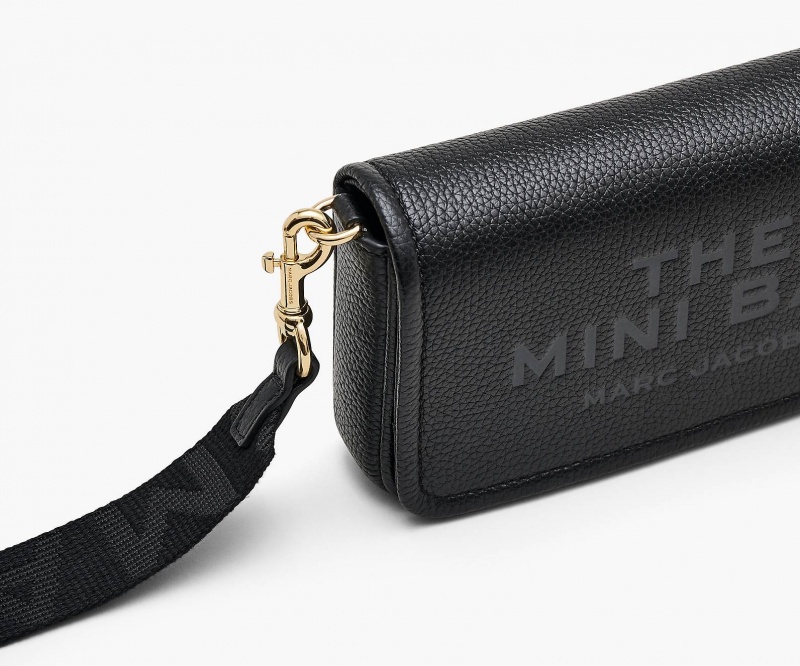 Marc Jacobs The Leather Mini Black | USA_MJ62058