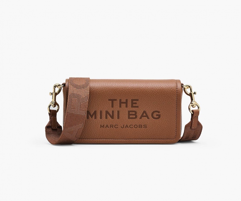 Marc Jacobs The Leather Mini Brown | USA_MJ40250