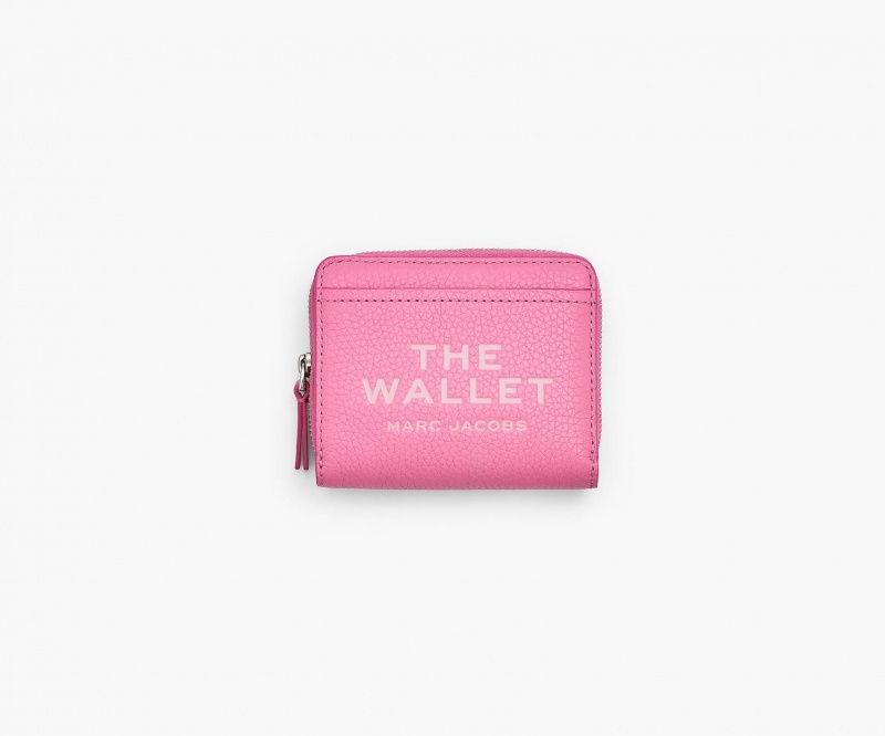 Marc Jacobs The Leather Mini Compact Pink | USA_MJ17251